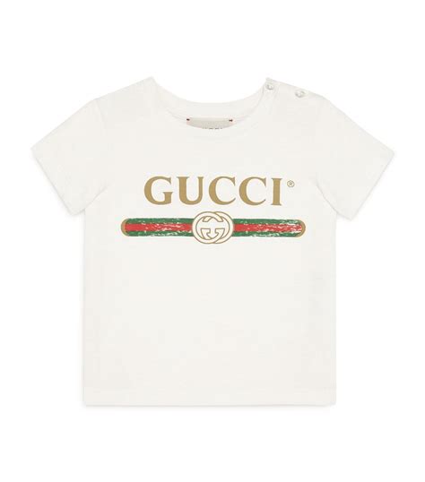 kids gucci logo shirt|gucci kidswear outlet.